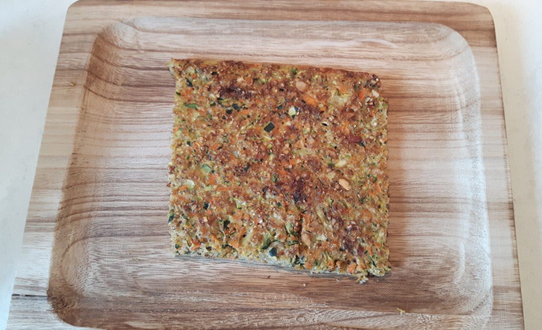 Groenten plaatkoek