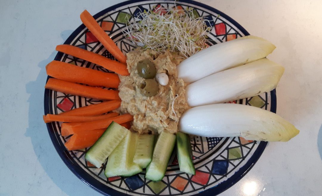 Olijven hummus